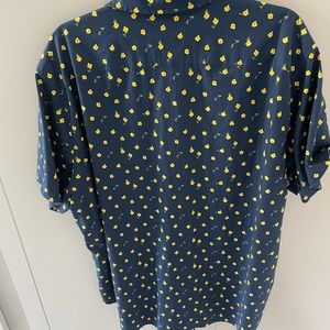 mens BONOBOS stretch riviera short sleeve shirt